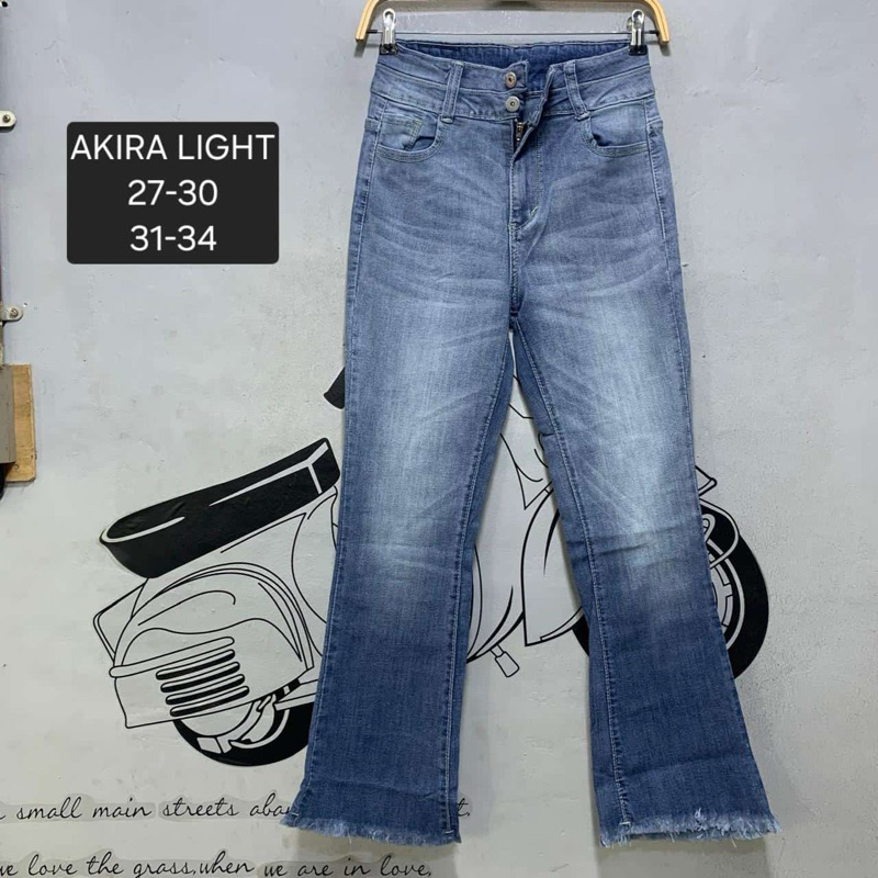 BEST SELLER  CUTBRAY JEANS WANITA DOMINANT AKIRA LIGHT PREMIUM QUALITY 