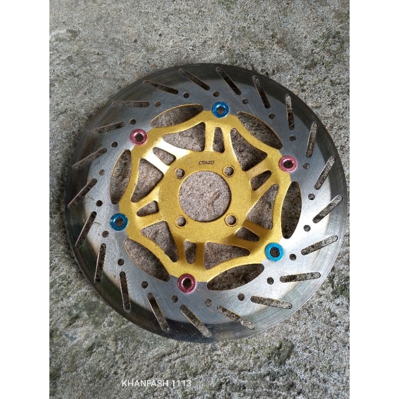 piringan cakram depan variasi kharisma  35mm/ Supra 125 / fit new / Revo