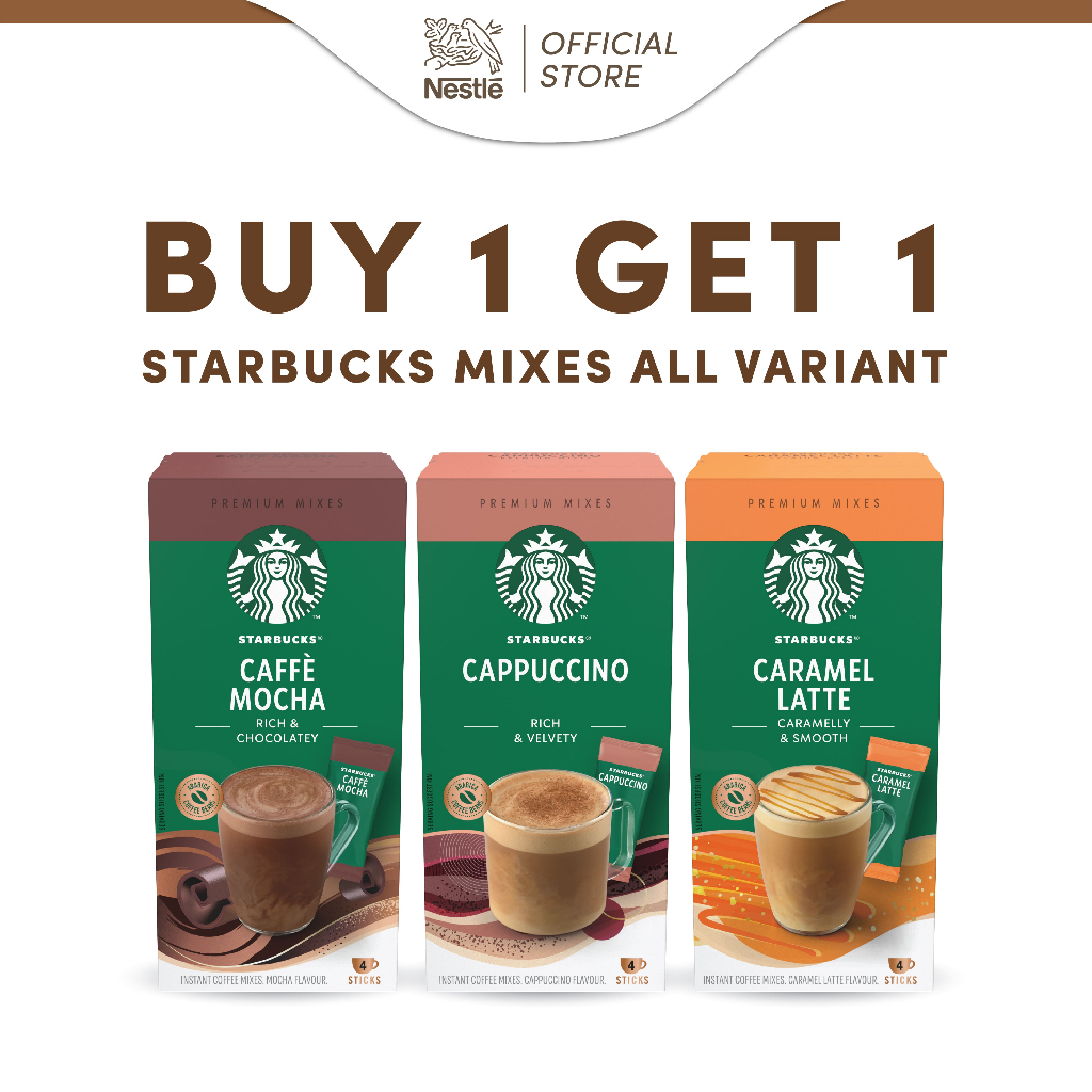 

[Buy 1 Get 1] Starbucks Kopi Instan Premium All Variant