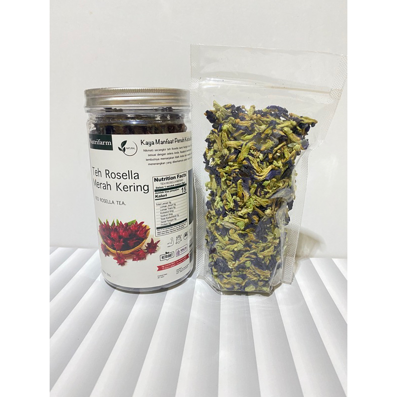 

(100g) Teh Rosella Merah Kering/Teh Rosella Asli