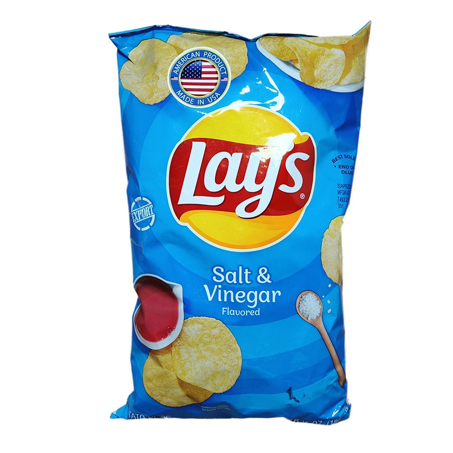 

LAYS SALT & VINEGAR 6.5 OZ