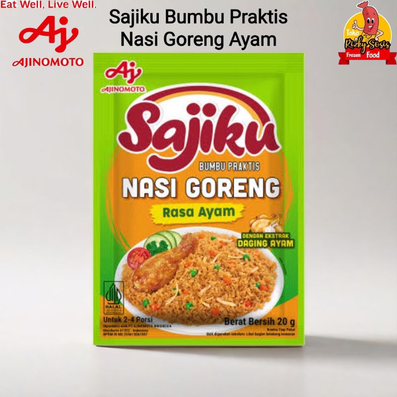 

Sajiku Bumbu Praktis All Varian/Nasgor/Capcay/Sayur Asem 20 gr (1 Pcs)