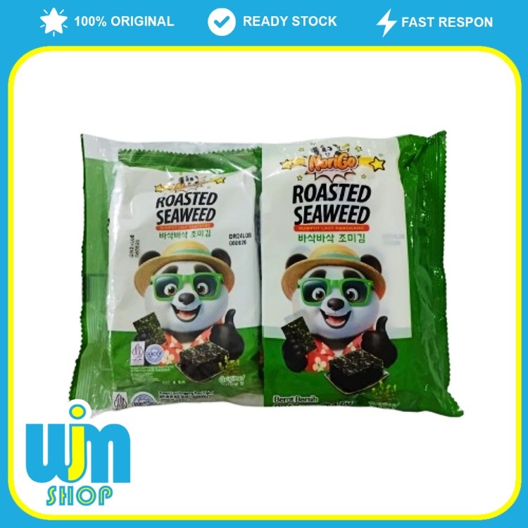 

Norigo Dosirak Rumput Laut Panggang Rasa Ori 4.5 Gram X 2 Pcs Halal