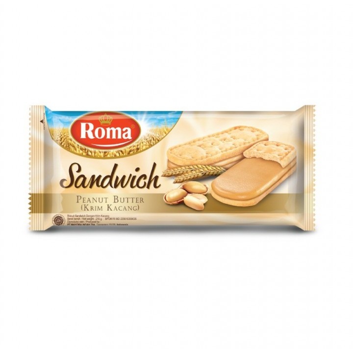 

ROMA SANDWICH PEANUT BUTTER 206 GR 8996001305058