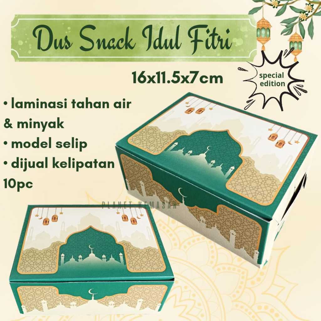 dus snack motif ramadhan kardus snack spesial edisi ramadahan box snack dus nasi fried chicken