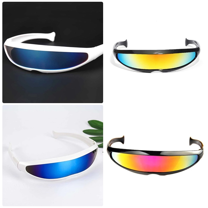 N123 Kacamata Futuristic Cyclops Style UV400