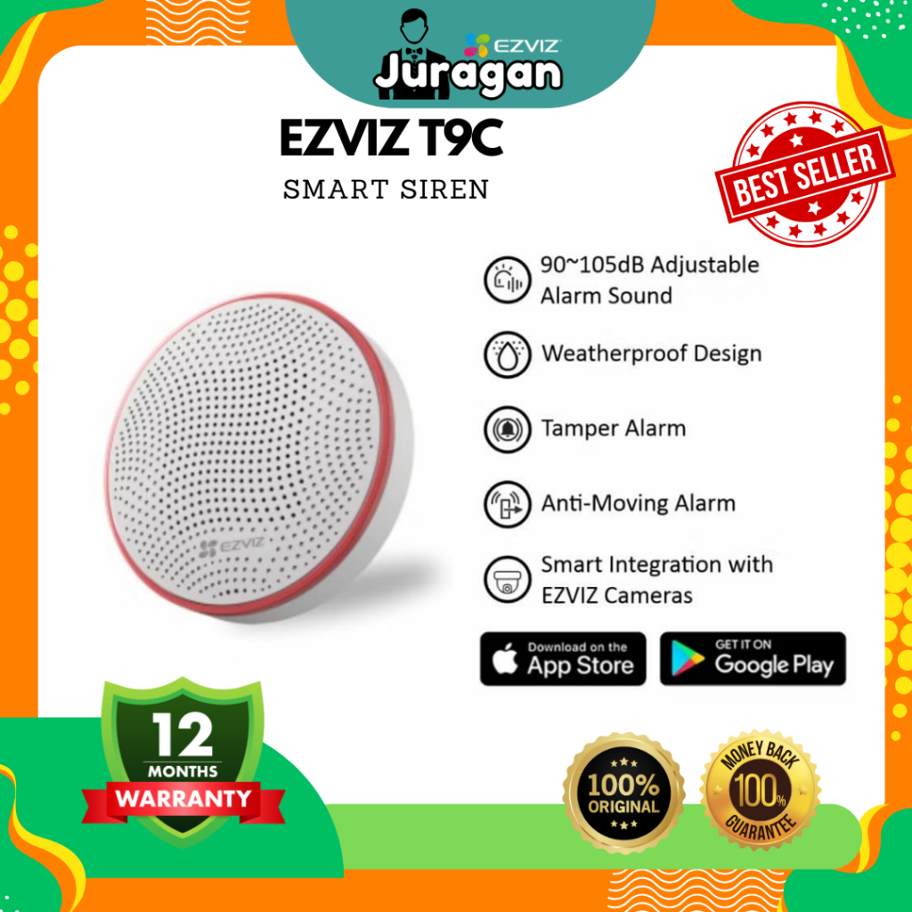 Ezviz T9C Smart Home Siren Alarm
