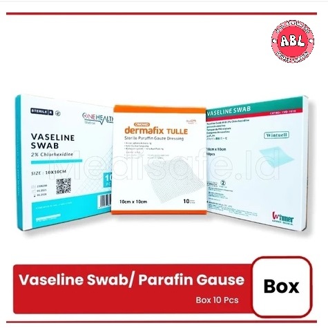 SUFRATUL VASELIN SWAB UKURAN 10x10  HARGA 1AN