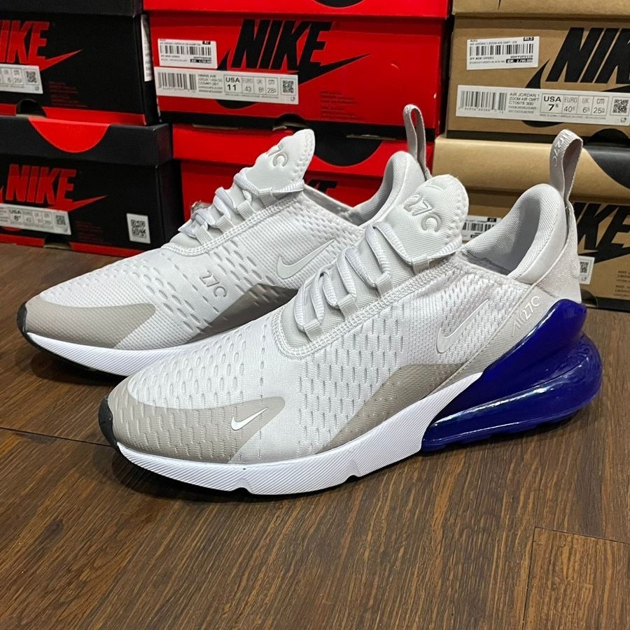 Sepatu Air Max 270 White Grey Blue