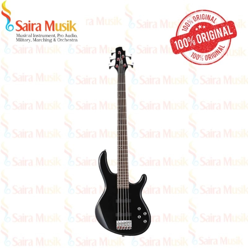 Gitar Bass Action Cort V Pluss BK