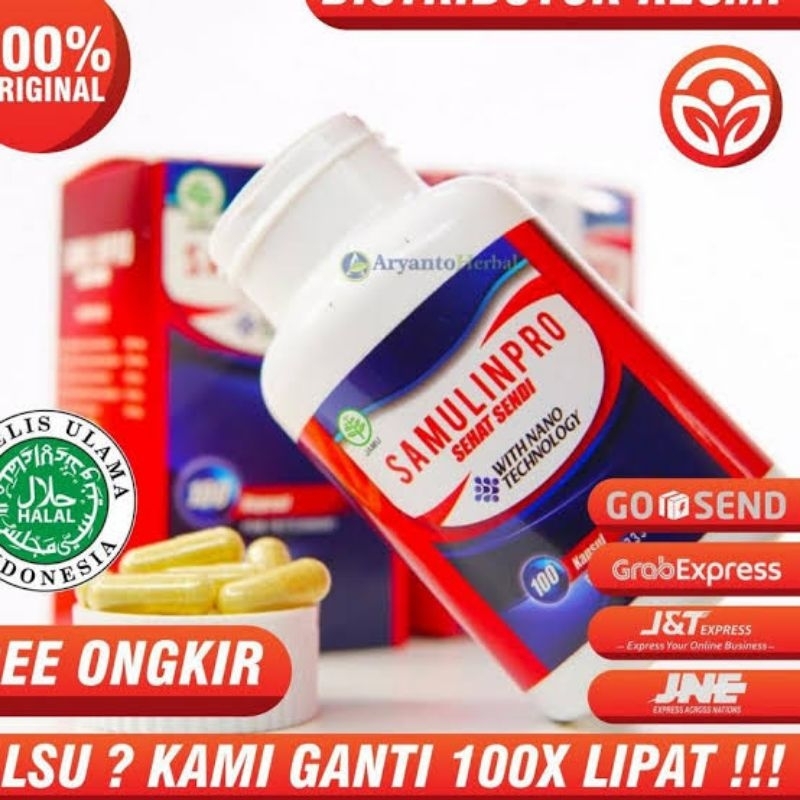 Samulin Pro Obat Herbal Sehat Sendi Samulinpro Tulang Sendi