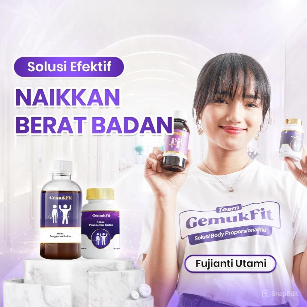 

PROMO TERLARIS!!! Gemukfit Penambah Berat Badan Cepat Dan Ampuh - Gemukfit Penggemuk Badan - Gemukfit Penggemuk Badan