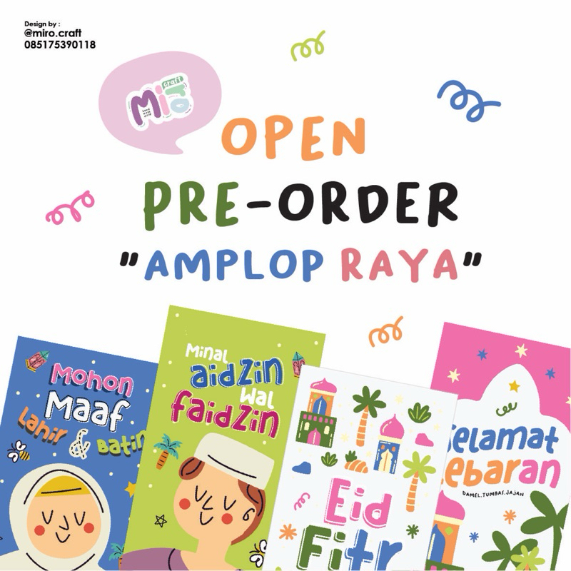 

AMPLOP RAYA LIPAT BY MIROCRAFT