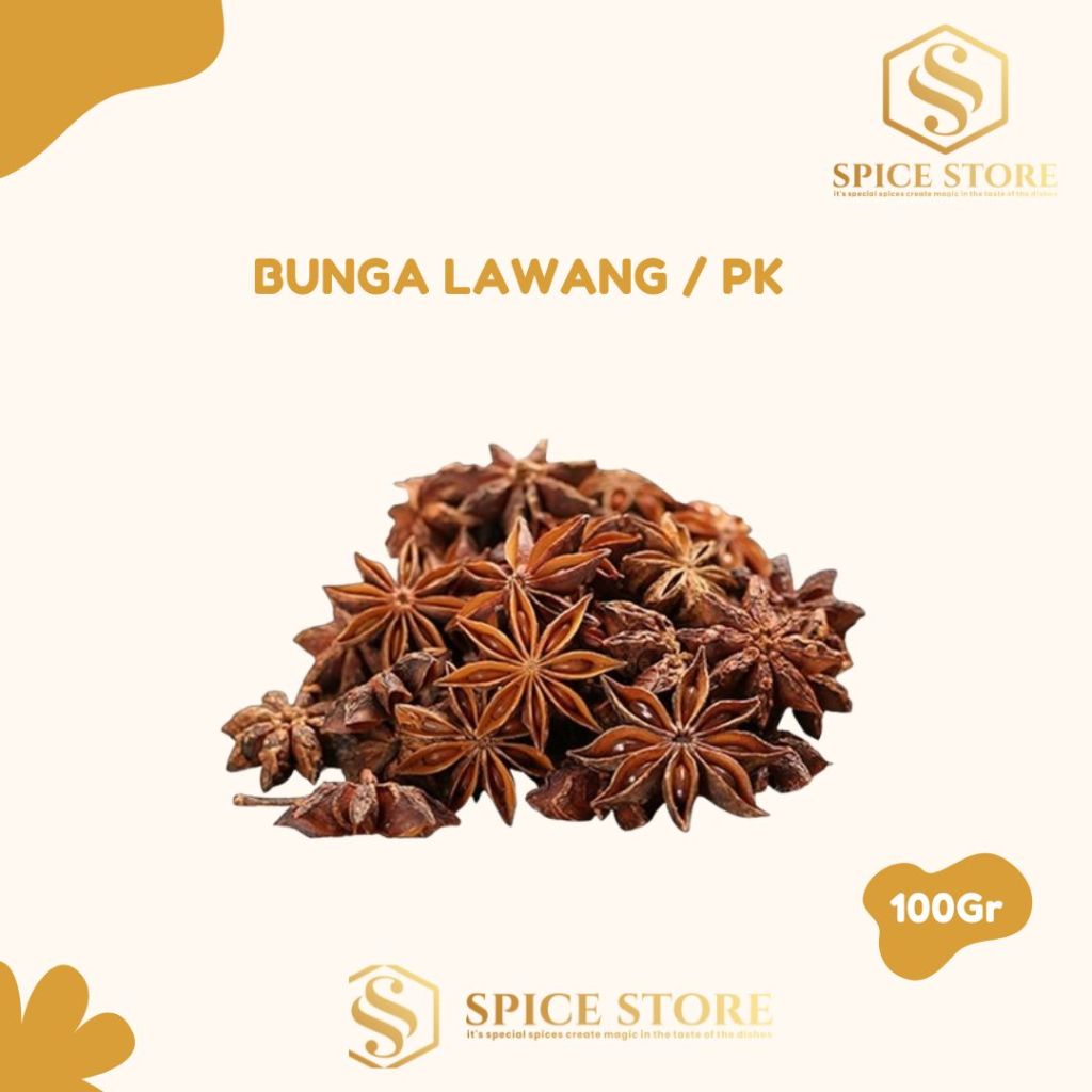 

Spice Store - Bumbu Dapur Rempah - Bunga Lawang / PK 100 Gr