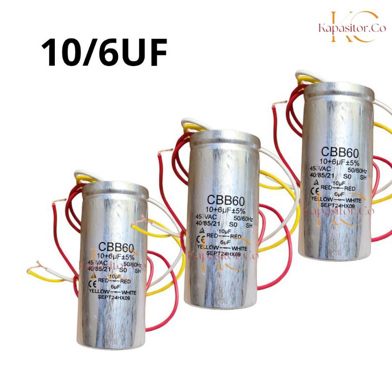 kapasitor mesin cuci lg 2 tabung CBB60 10/6uf stainles 7kg 8kg 9kg 10kg 11kg 12kg 13kg 14kg 15kg 16k