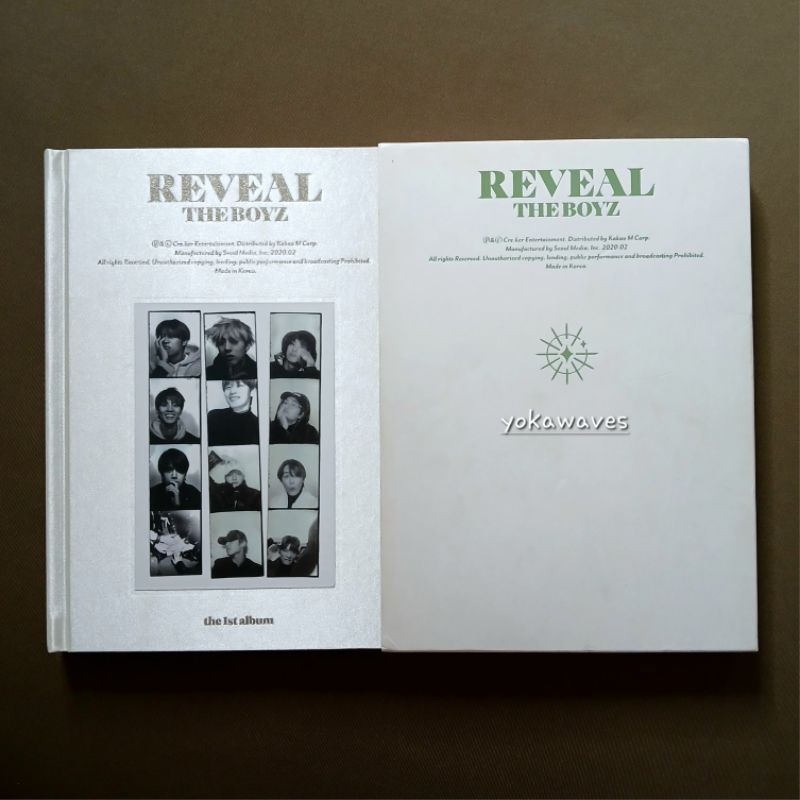 Reveal Boy The Boyz Album