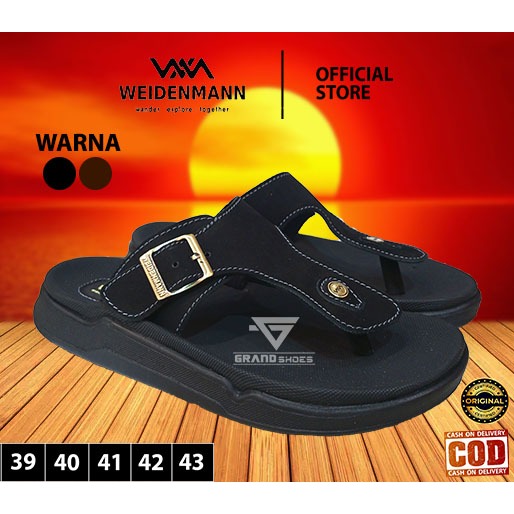 Weidenmann weidenman BZ Sandal jepit pria kulit asli gasper casua ORIGINAL
