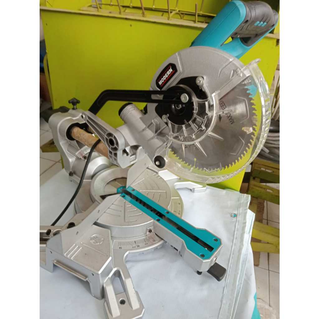 MODERN MESIN MITER SAW MITRE MITTER SAW SLIDING 10" 10 INCH M-3780