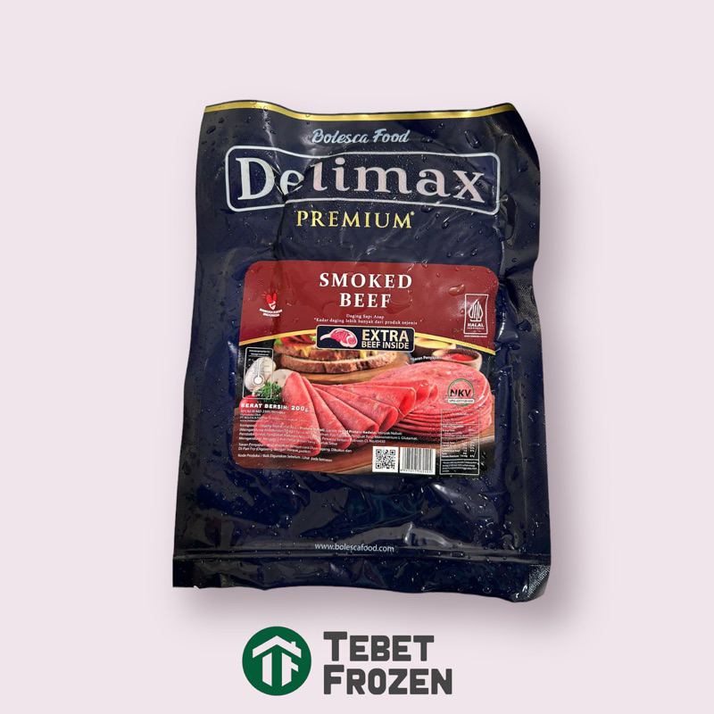 

DELIMAX SMOKE BEEF 200GRAM - TEBET FROZEN