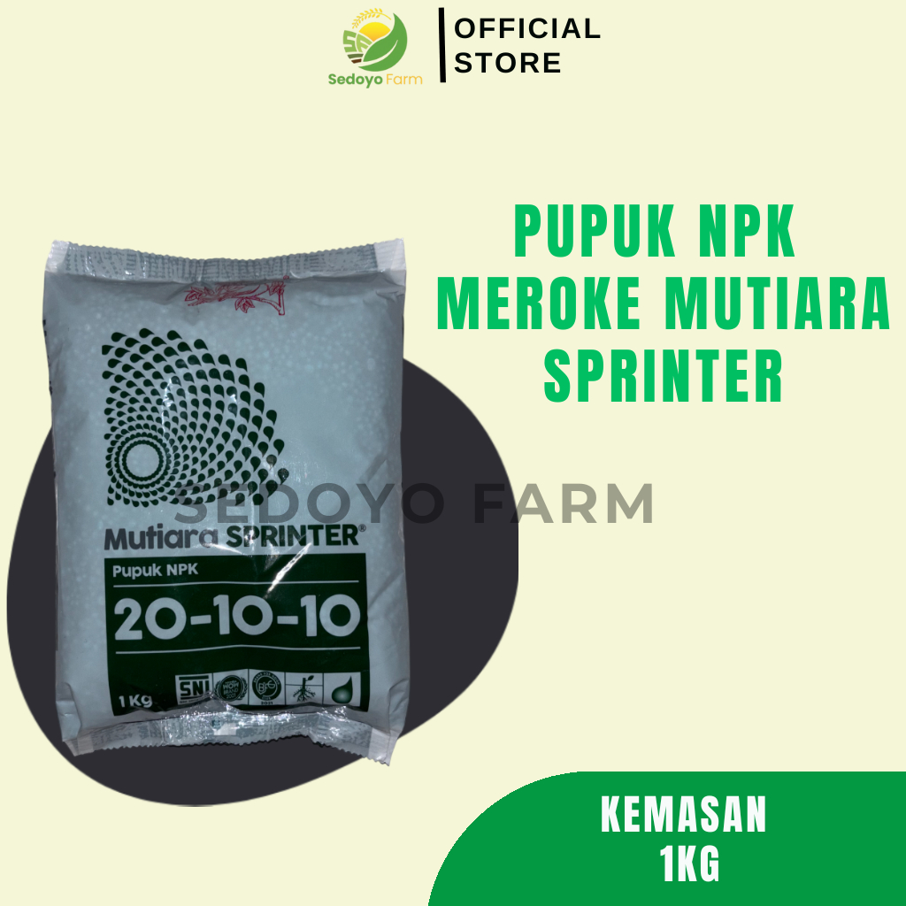 Pupuk NPK 20-10-10 Kemasan 1 kg untuk Pertumbuhan Tanaman