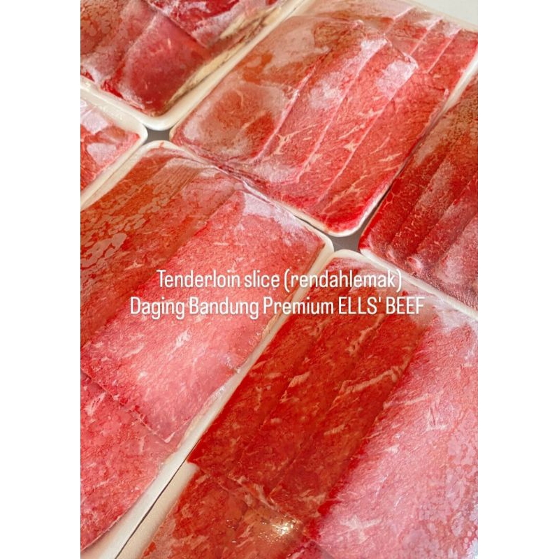 

Tenderloin slice (rendah lemak)