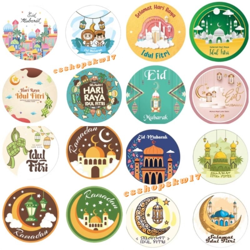 

STIKER TOPLES LEBARAN IDUL FITRI EID MUBARAK