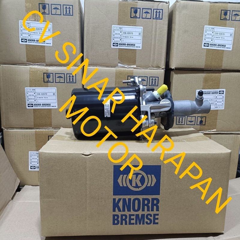 AIR MASTER REM ENGKEL HINO LOHAN 500 AIR MASTER SERVO 236-02670 KNORR JEPANG