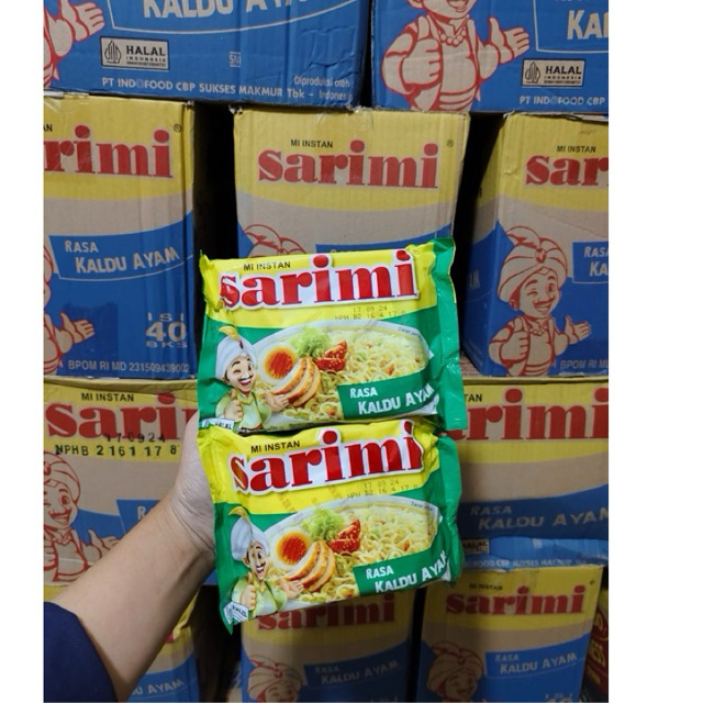 

Sarimi mie 1 dus isi 40