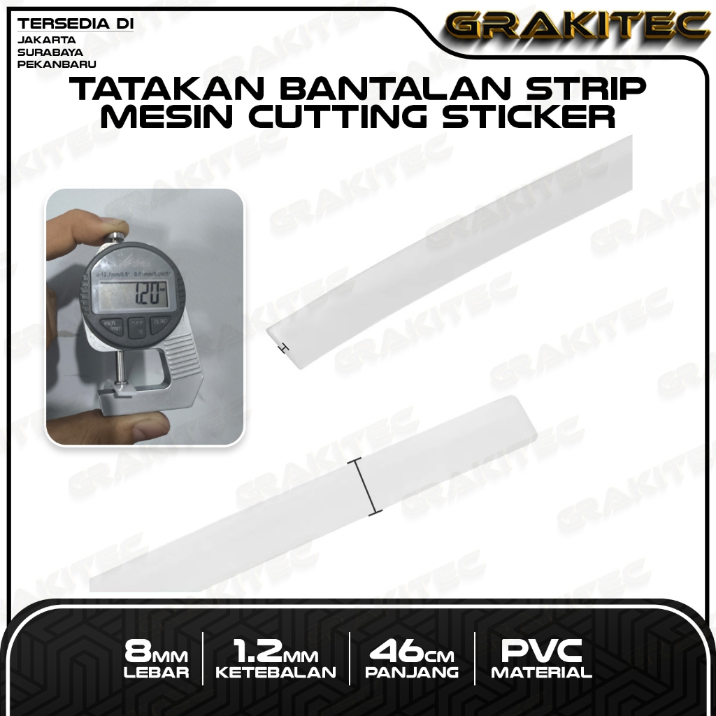 

Grakitec Tatakan Bantalan Strip Mesin Cutting Sticker Cutting Pad
