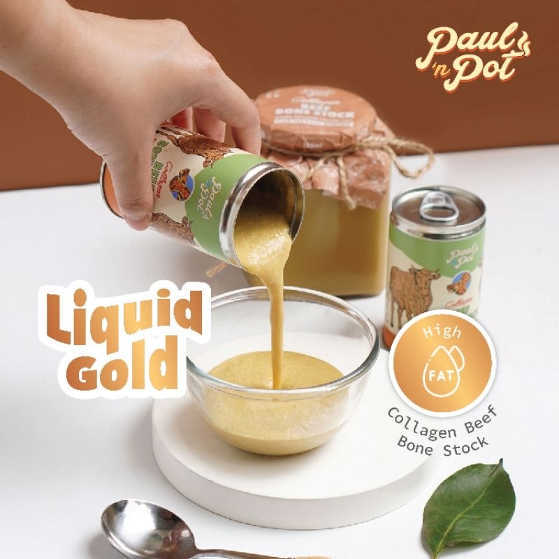 

Promo 7.7 Paul n Pot BEEF Bone Stock Collagen 150ml Kaldu Tulang Sapi Kolagen Halal Paulnpot Broth