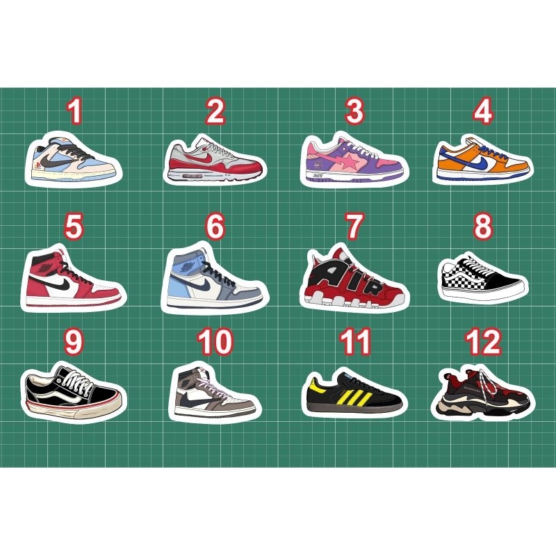 

STICKER VYNIL SNEAKERS / SEPATU