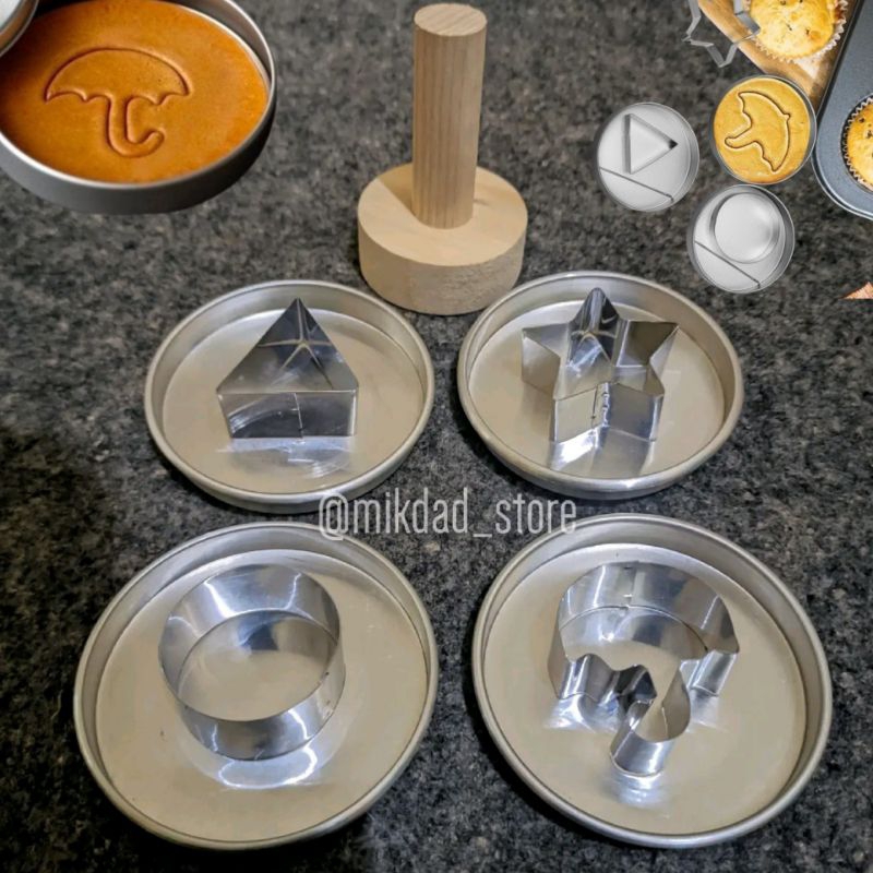 1 set dalgona candy squid game cetakan permen dalgona