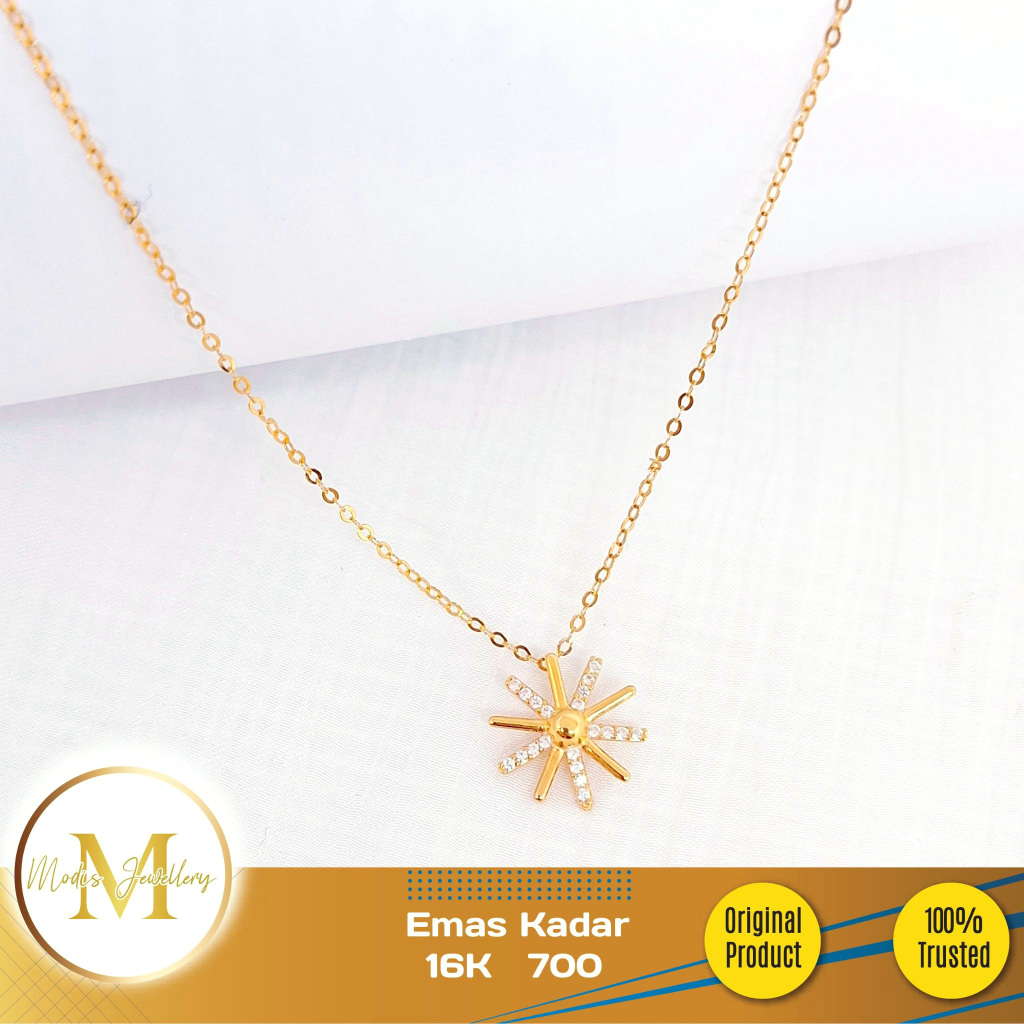 MODIS JEWELLERY - Kalung Korea Descendants Of The Sun Kuning - Emas 16k  700
