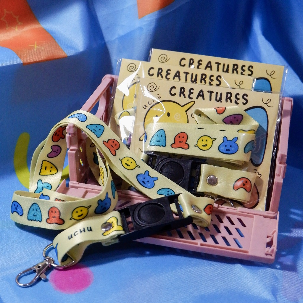 

Creatures Lanyard Yellow UCHU