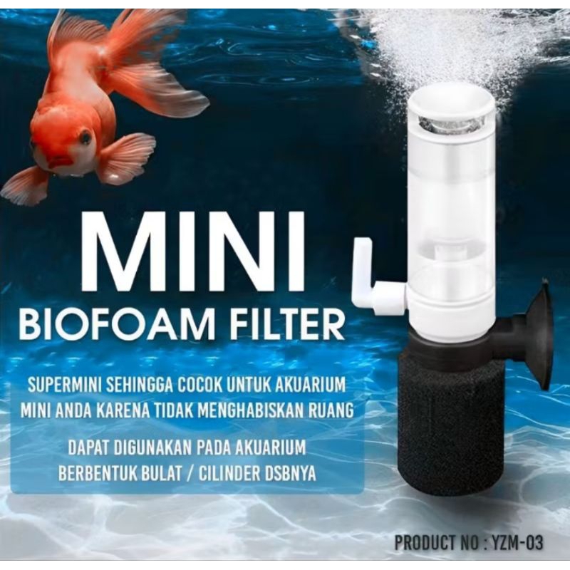 MINI FILTER AQUARIUM / MINI FILTER AQUARIUM / MINI SPONGE FILTER