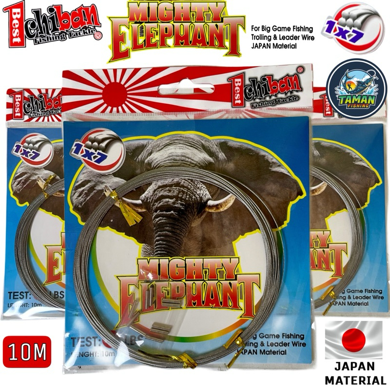 Senar Pancing Seling Neklin Best Ichiban MIGHTY ELEPHANT 10Meter