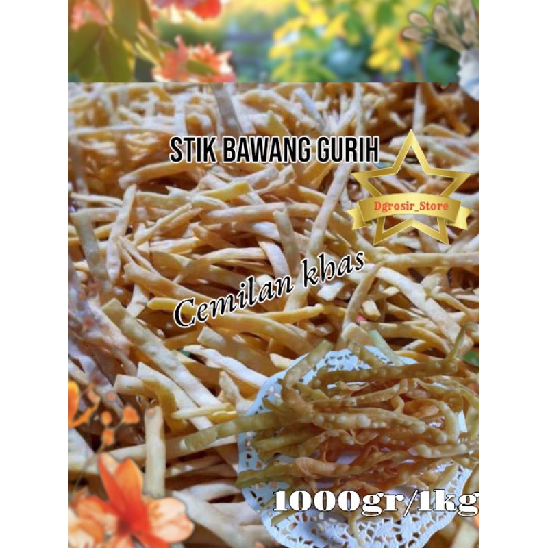 

Camilan Stik Bawang Gurih Renyah