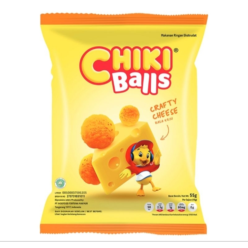 

CHIKI Balls Crafty Cheese 55 g