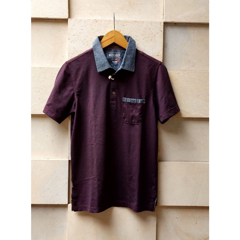 WATCHOUT ORIGINAL KAOS POLO PRIA WITH TAG