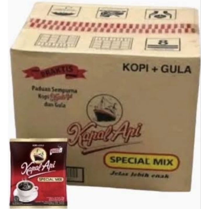 

kopi kapal api mix 1 karton 12 renceng