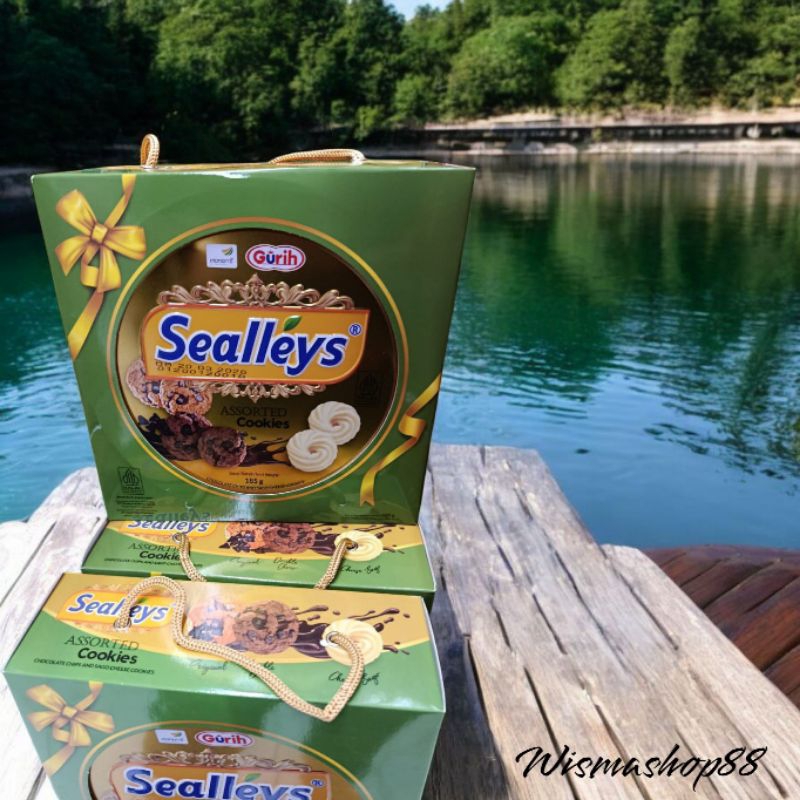 

Sealleys ASSORTED COOKIES KEMASAN KALENG 185 GRAM / HAMPERS / KUE LEBARAN