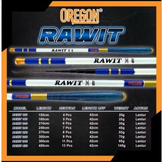 Joran Tegek Oregon Rawit 240