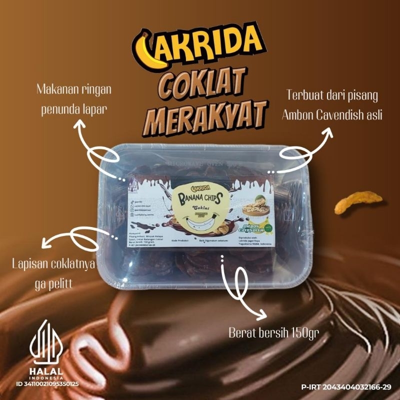 

Keripik Pisang Ambon (150 gr) - Coklat padat menyengat huahahaha