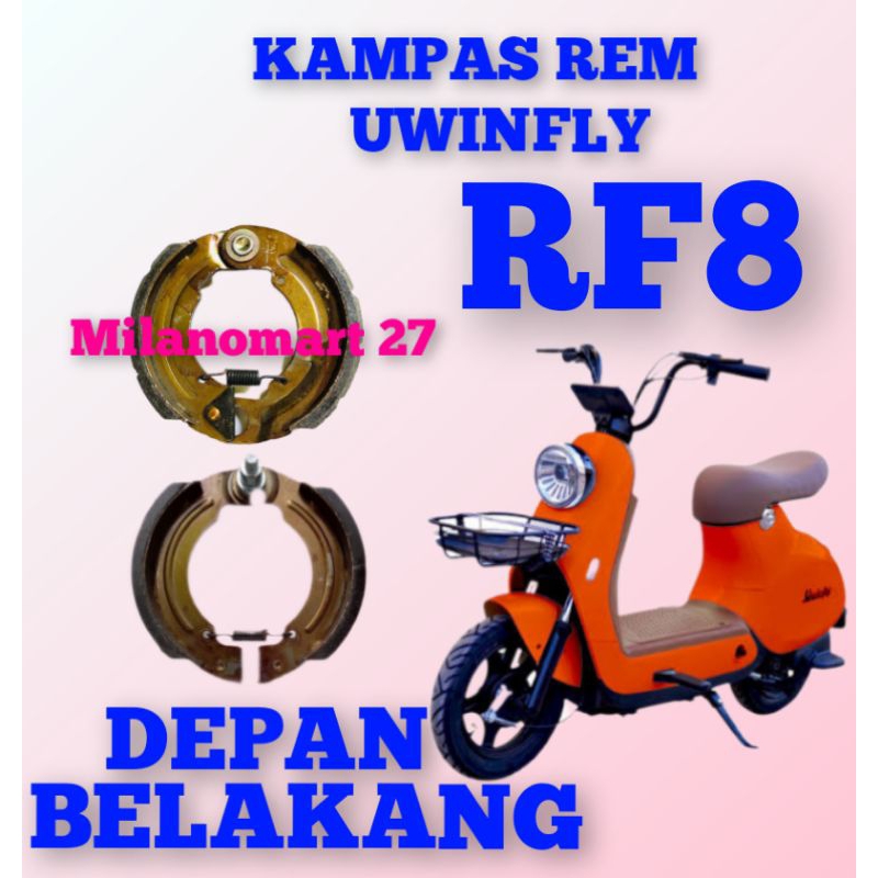 kampas rem uwinfly rf8 kampas rem sepeda listrik UWINFLY RF8