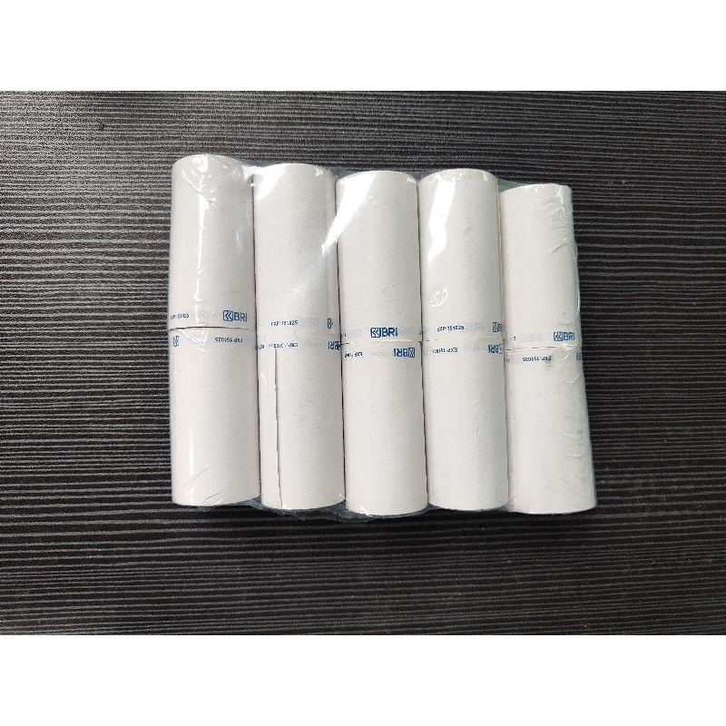 

Kertas Struk Kasir Thermal EDC Logo BANK BRI 58/57x20mm Paket 10 Pcs
