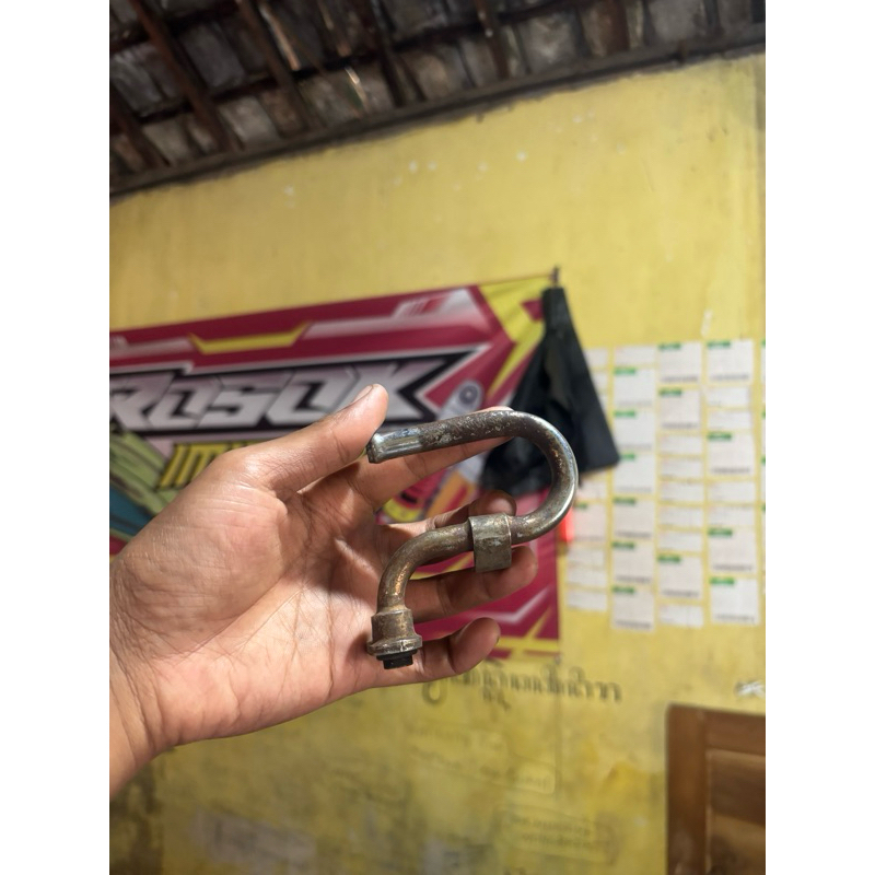 pipa emisi anten emisi kop megapro original cepotan