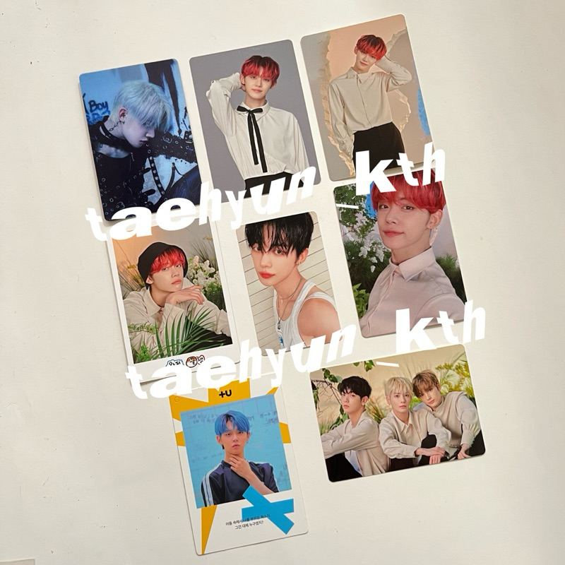 (BUNDLE/TAKE AS A WHOLE ONLY) TXT PC YEONJUN YIZHIYU YZY THE CHAOS CHAPTER FIGHT OR ESCAPE ROUND 2 F