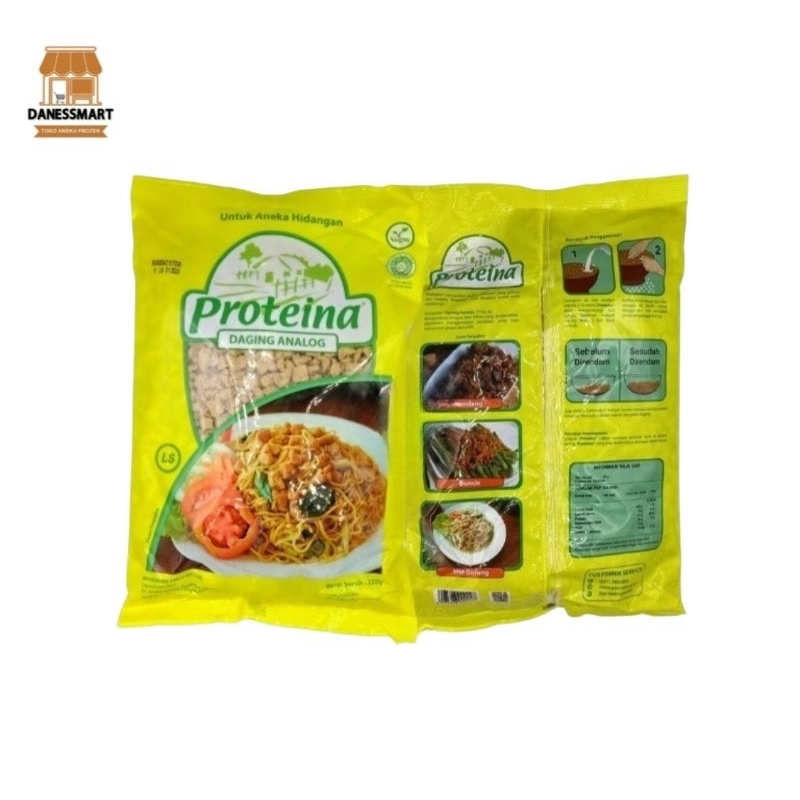 

Proteina Campuran Ayam Bakmie Hasil Olahan Kedelai Vegetarian 250gram
