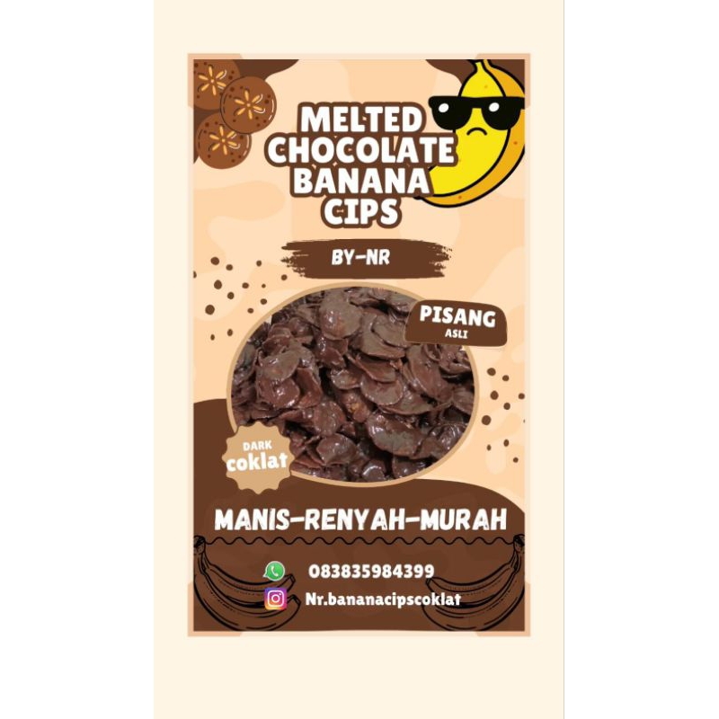 

Kripik Pisang Coklat Lumer