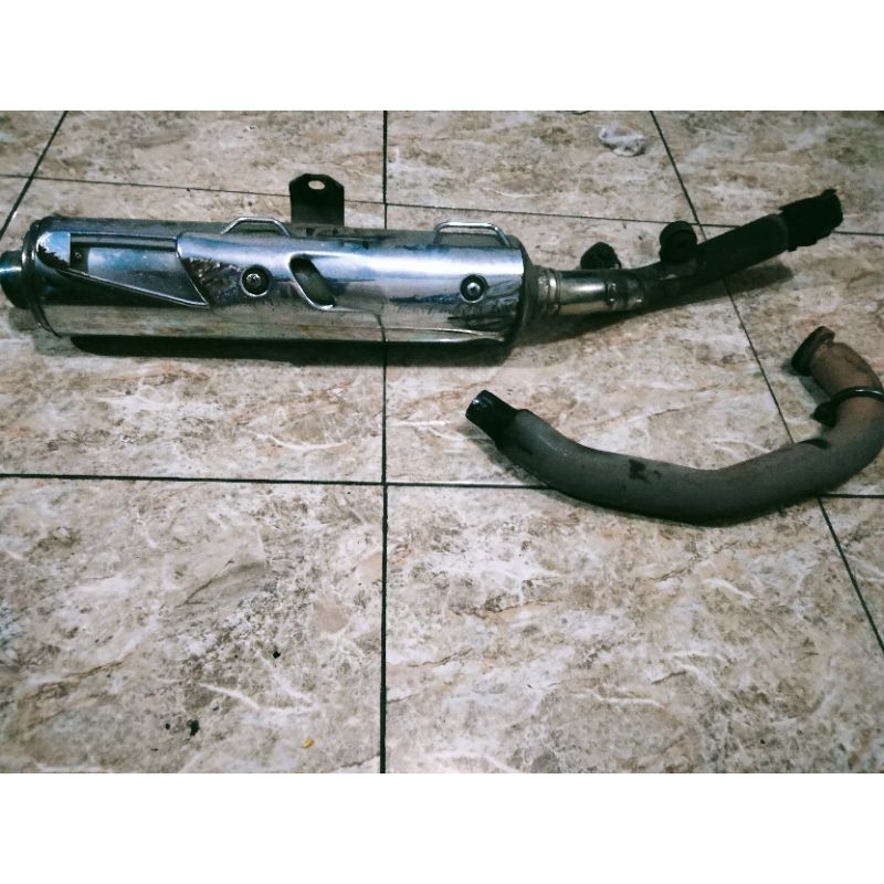 knalpot scorpio original